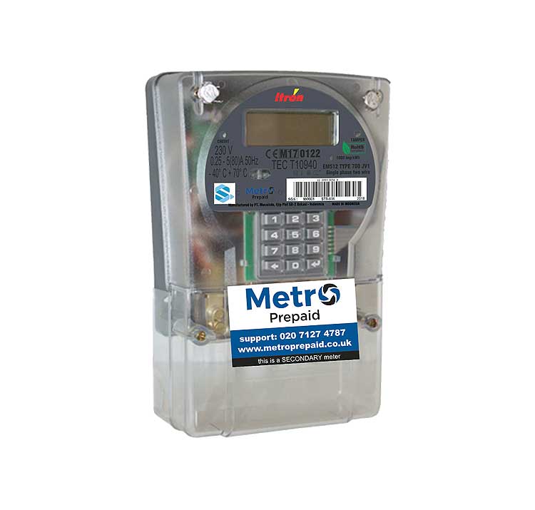 IN STOCK!!! METRO PRE PAID SINGLE PHASE METER 