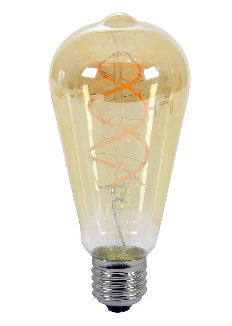 Crompton Lamps 6591 LED Filament Lamp B22 Bayonet Cap 
